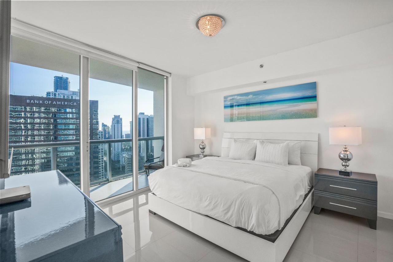 Splendid Unit outstanding View-W Hotel Brickell Miami Exterior foto