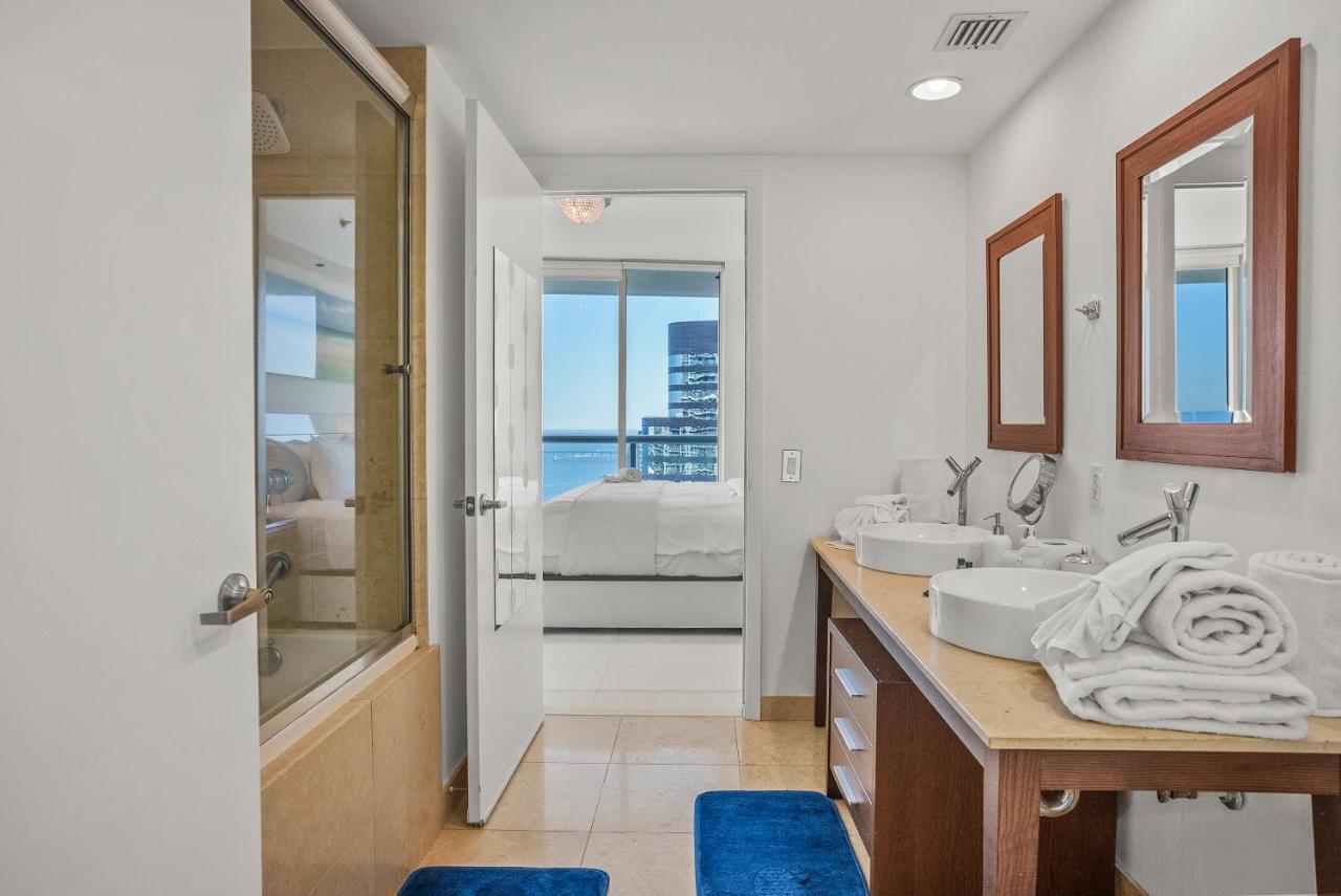 Splendid Unit outstanding View-W Hotel Brickell Miami Exterior foto